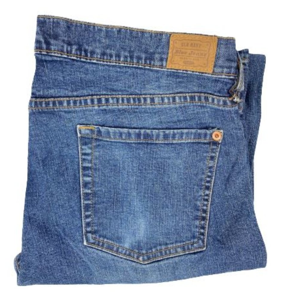 Old Navy Women's Bootcut Jeans Blue Denim Ultra Low Waist  10 Reg. Stretch